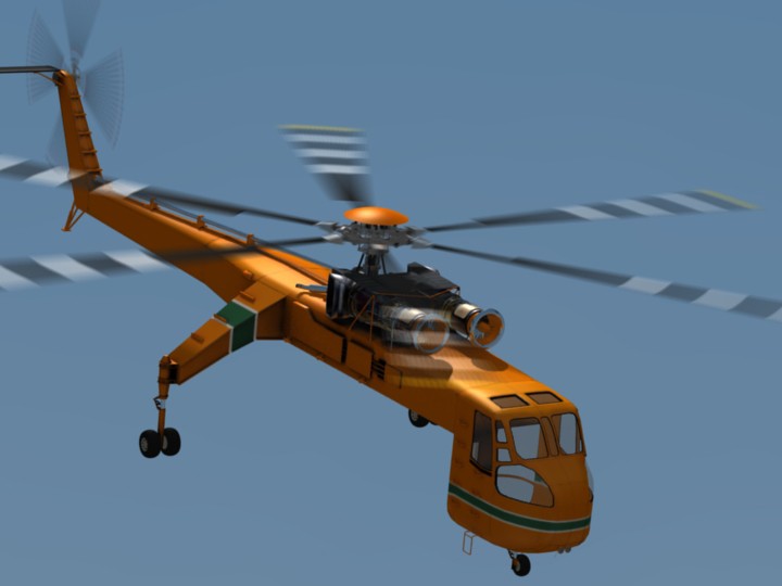 Skycrane Helicoptere preview image 1
